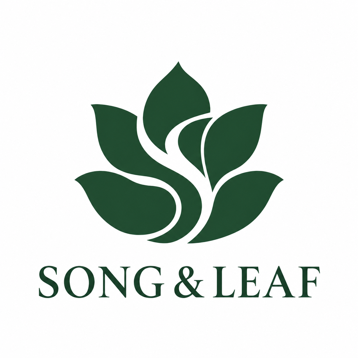 SONG & LEAF succulent leaf emblem